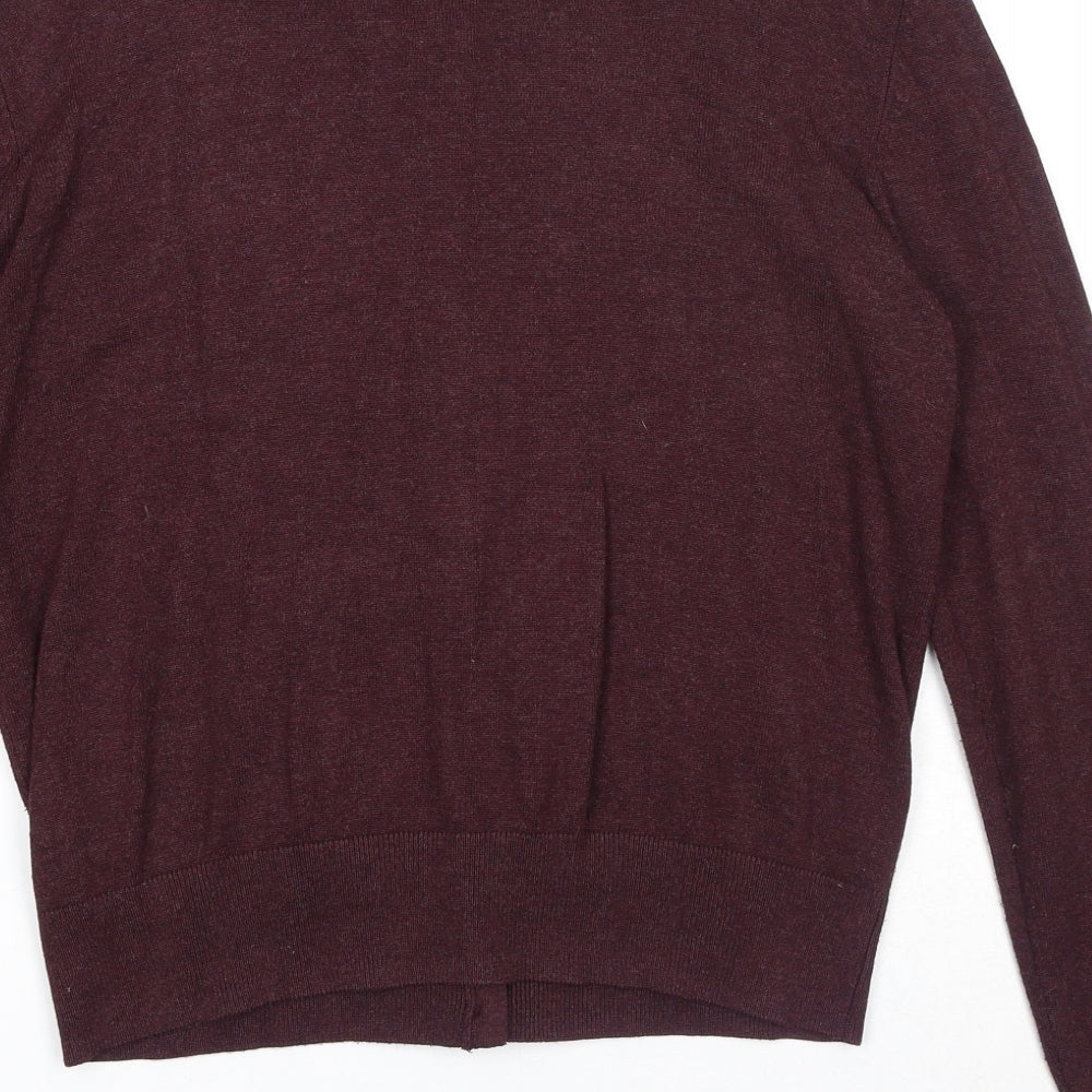 Womens UK Size M H&M Purple Pullover Jumper
