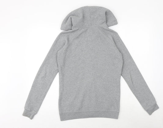 Womens UK Size 6 Jack Wills Grey Full Zip Hoodie