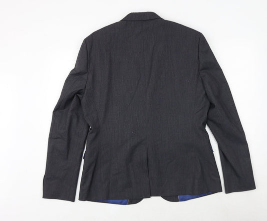 Mens UK Size 42 Marks and Spencer Regular Grey Suit Jacket