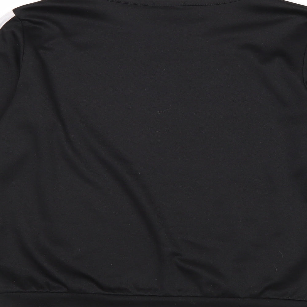 Womens UK Size 8 Boohoo Black Pullover Sweatshirt