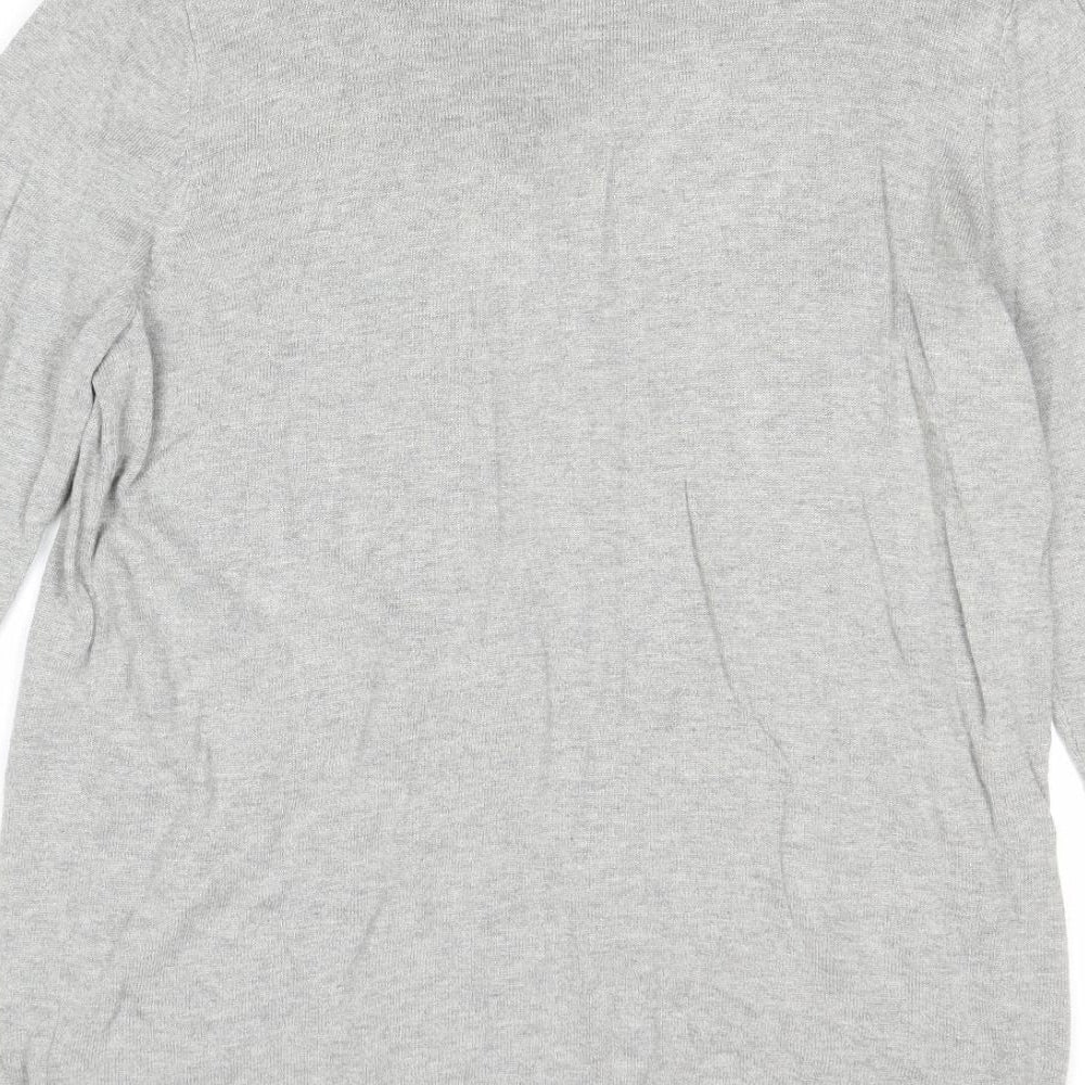 Womens UK Size L Damart Grey Pullover Jumper