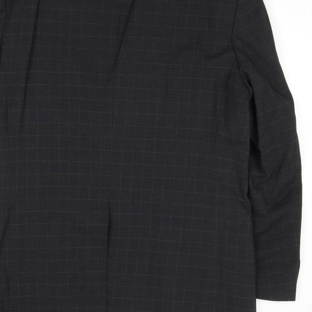 Mens UK Size 40 Marks and Spencer Regular Grey Suit Jacket