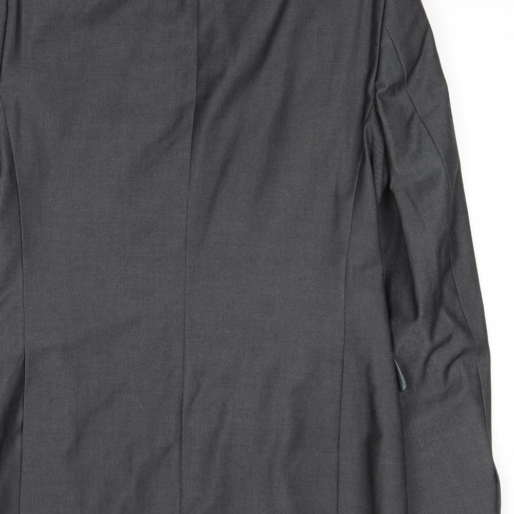 Mens UK Size 40 Burton Regular Grey Suit Jacket