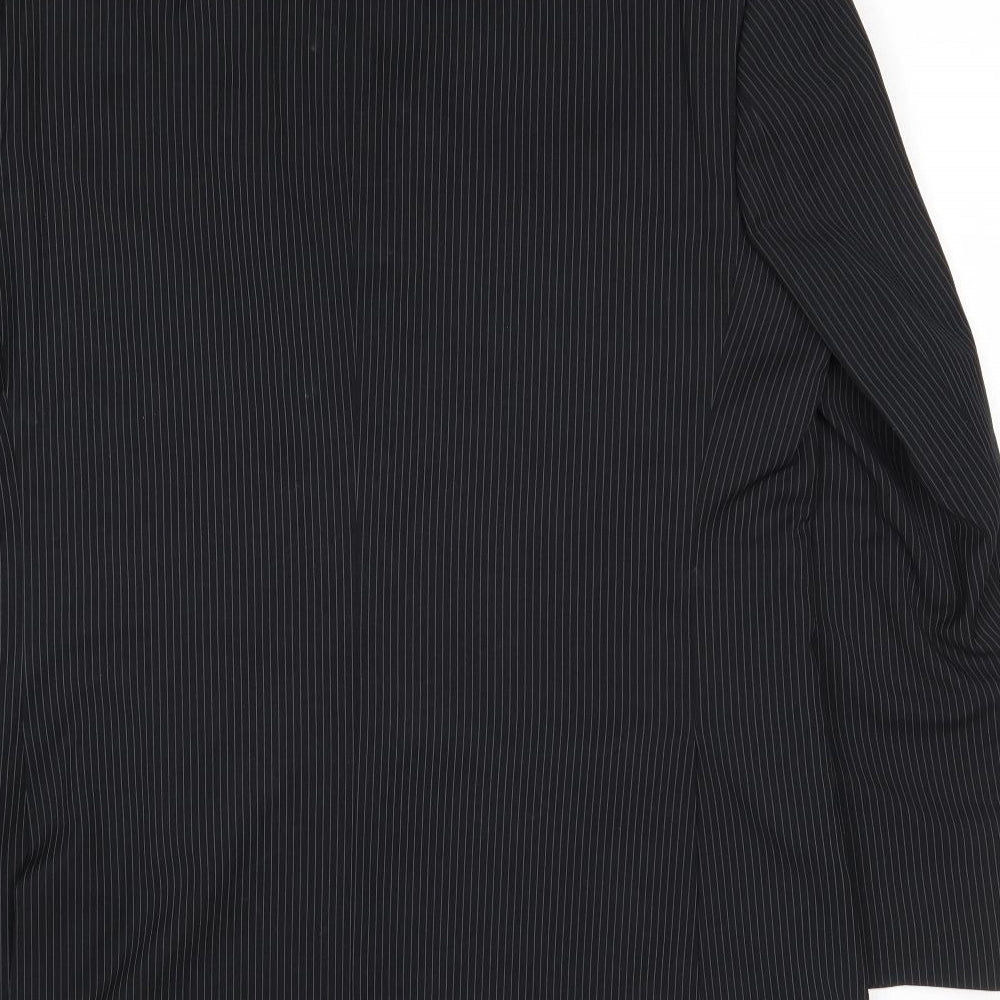 Mens UK Size 44 Burton Regular Black Suit Jacket