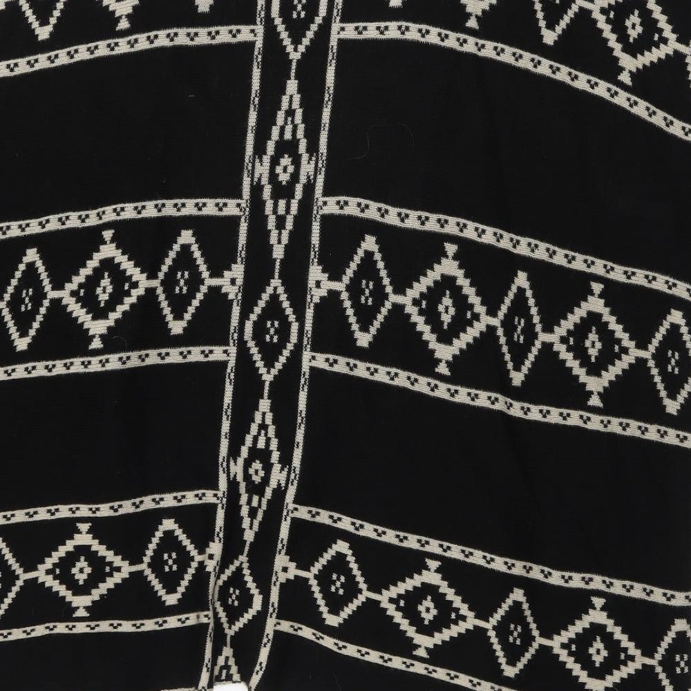 Womens UK Size S New Look Black Cardigan Jumper