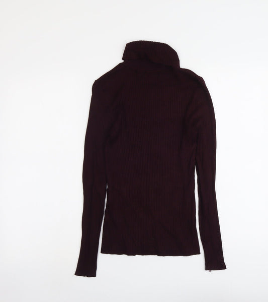 Womens UK Size 10 New Look Purple Pullover Jumper