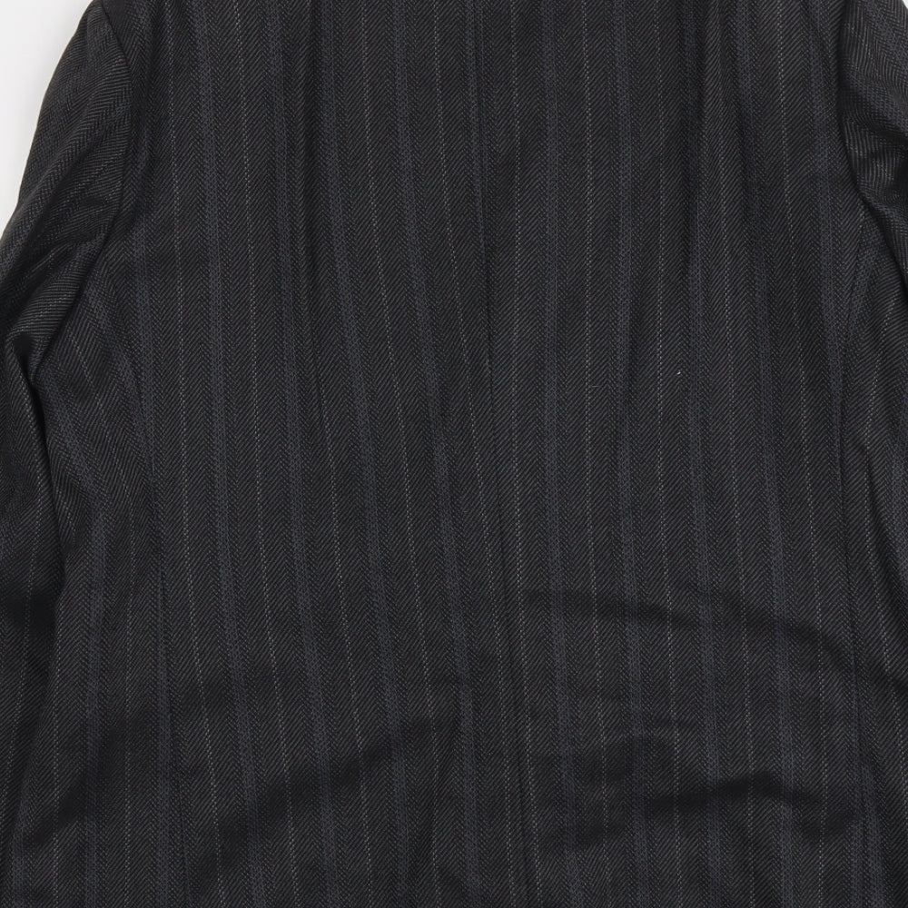 Mens UK Size L Hornes Regular Grey Suit Jacket