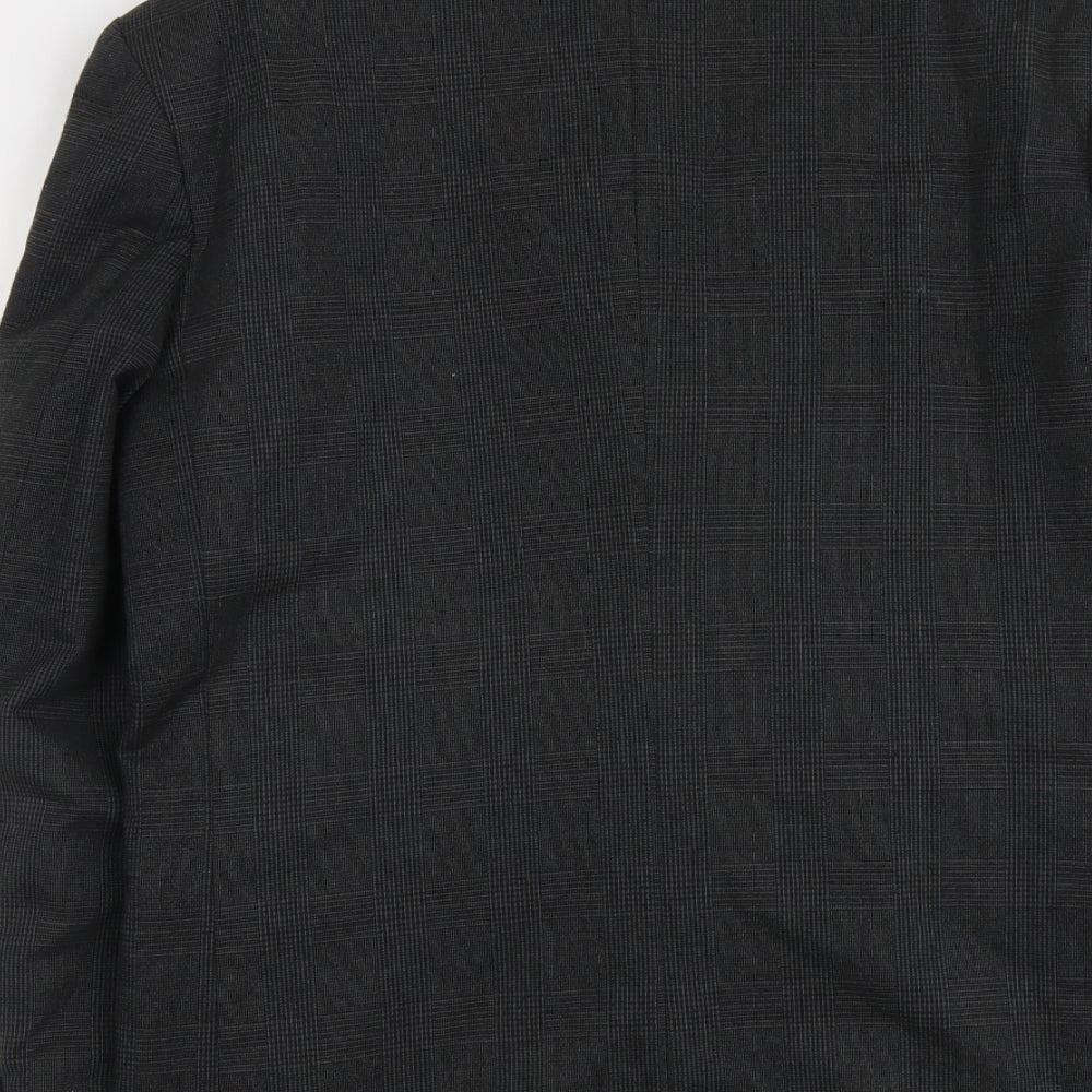 Mens UK Size L Marlowe Regular Grey Suit Jacket