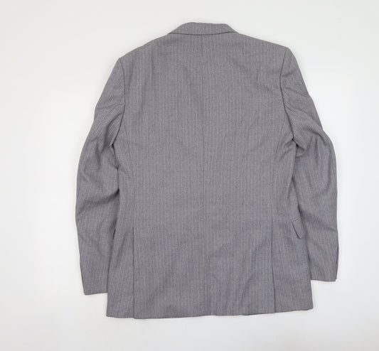 Mens UK Size M Burton Regular Grey Suit Jacket