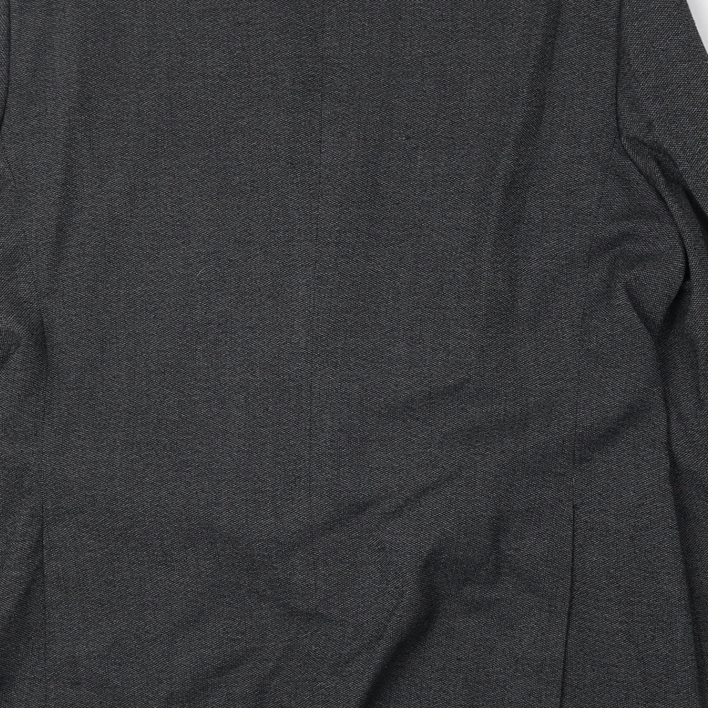 Mens UK Size 44 Charlton Gray Regular Grey Suit Jacket