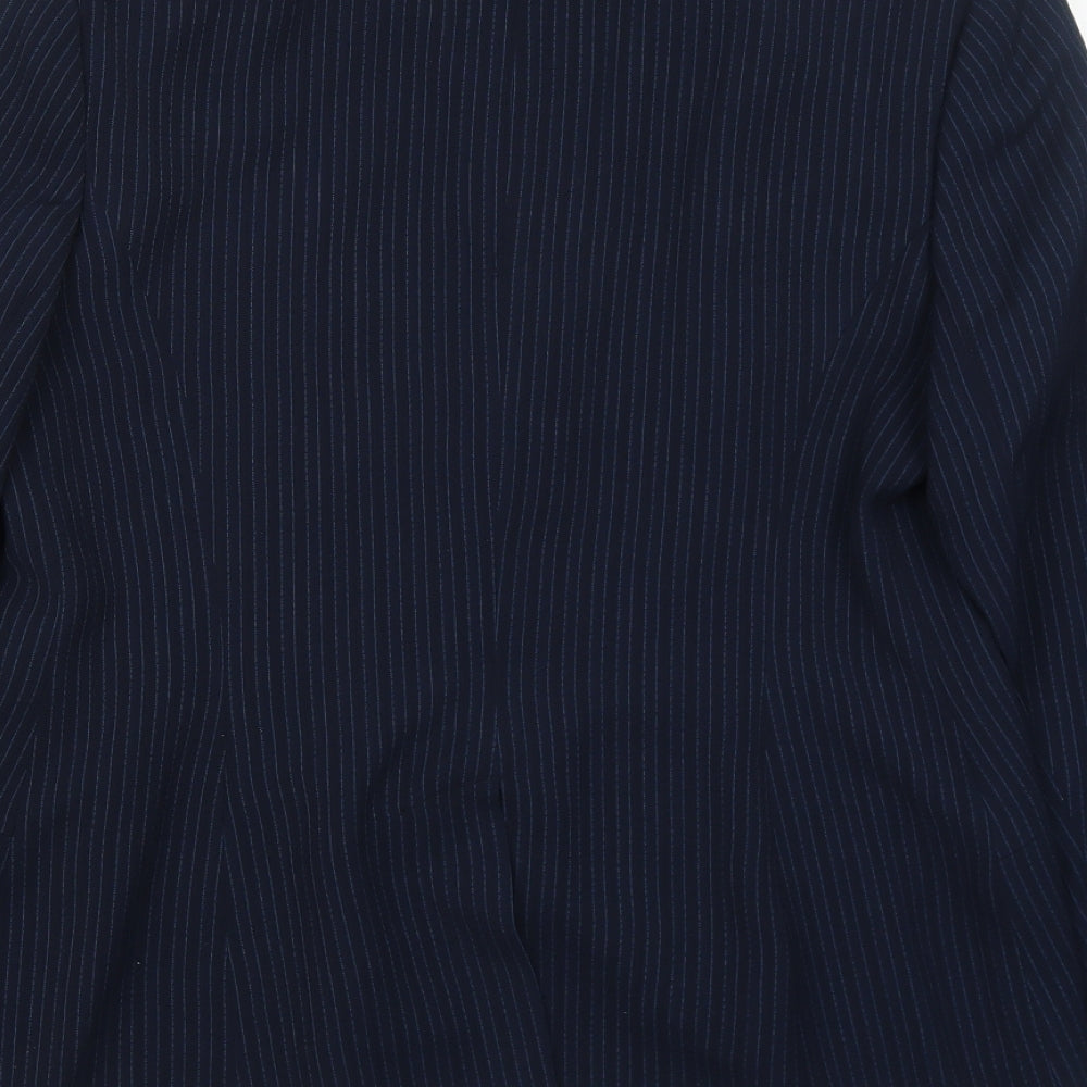 Womens UK Size 14 OPUS Regular Blue Suit Jacket