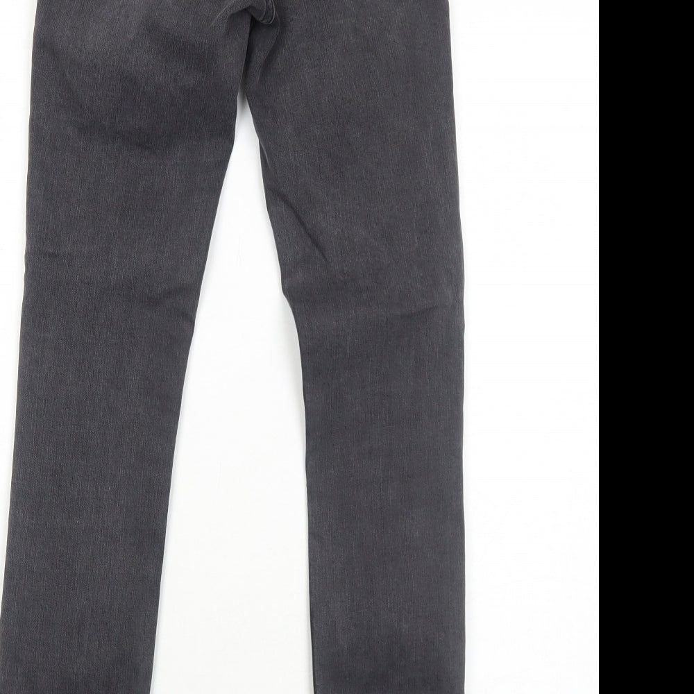 Womens UK Size 6 FRAME Regular Fit Skinny Grey Jeans