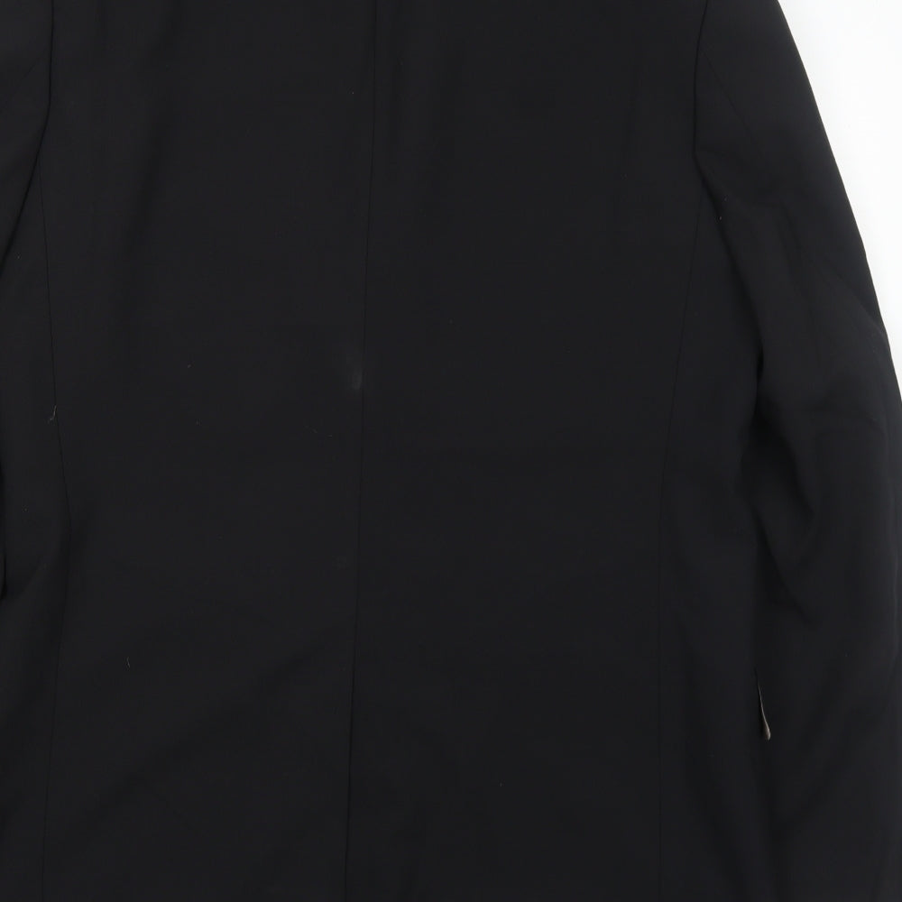 Mens UK Size 40 Marks and Spencer Regular Black Suit Jacket