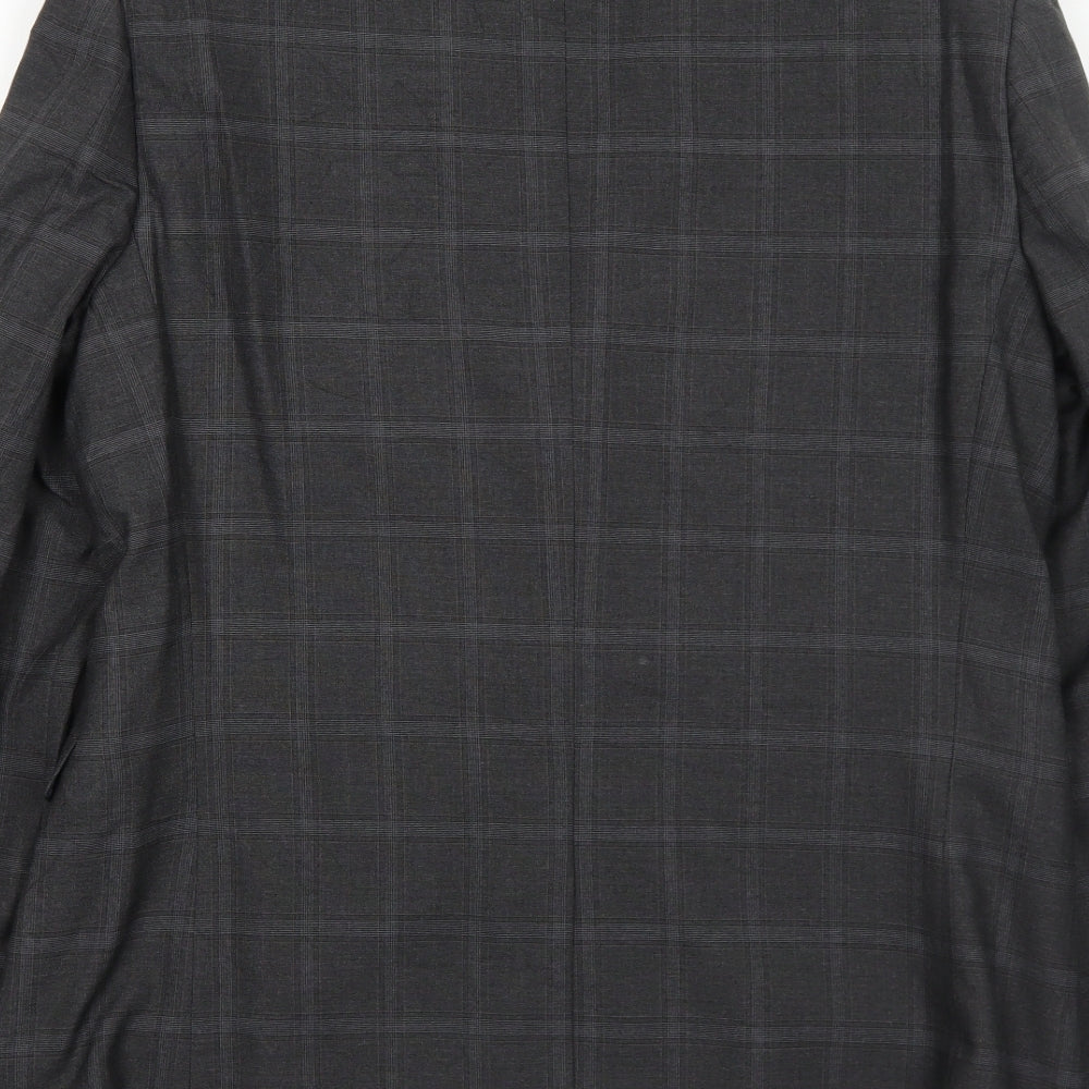 Mens UK Size 40 Marks and Spencer Regular Grey Suit Jacket