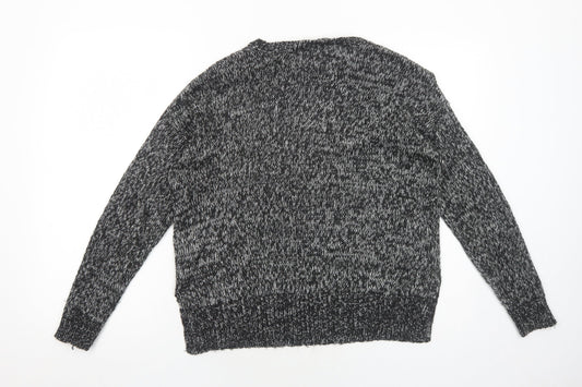 Womens UK Size S New Look Black Pullover Jumper