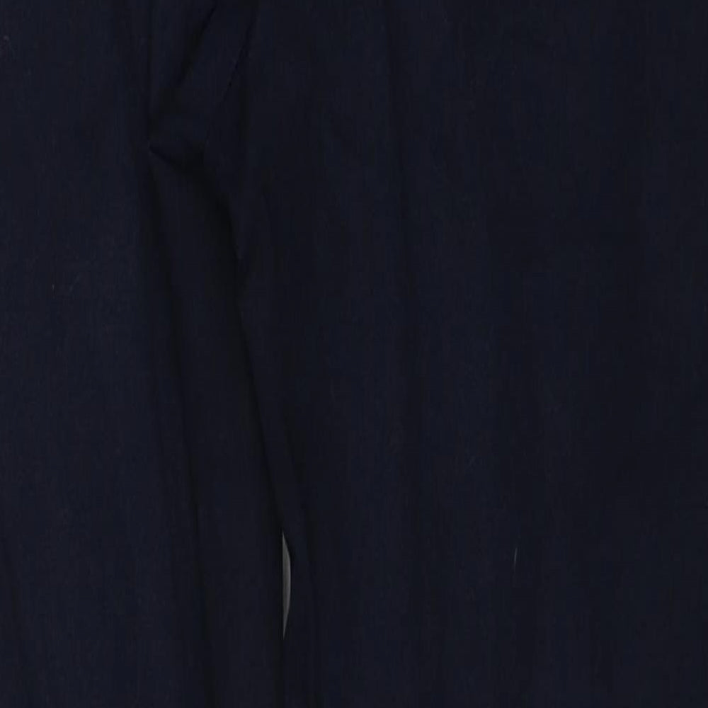 Womens UK Size 10 Marks and Spencer Regular Fit Blue Trousers
