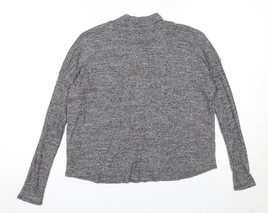 Womens UK Size S Divided Black Pullover Jumper