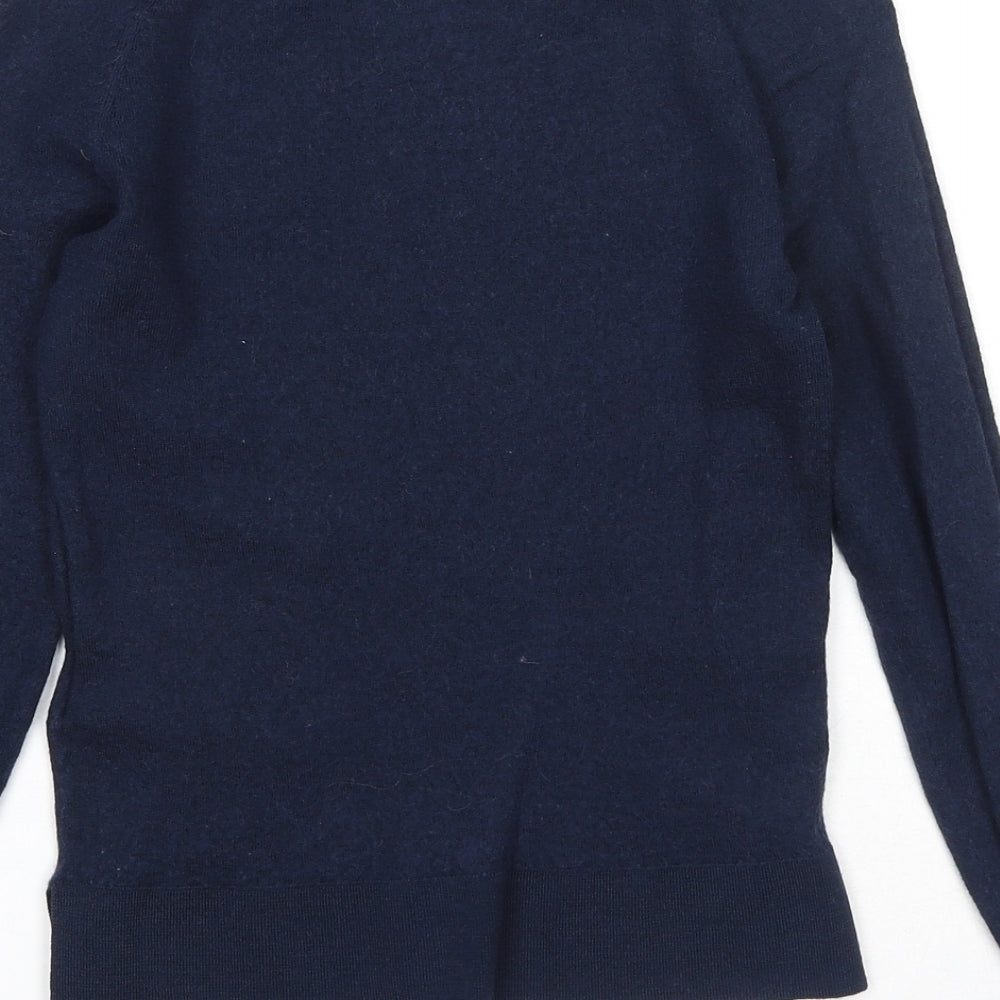 Womens UK Size XS Selected Femme Blue Pullover Jumper