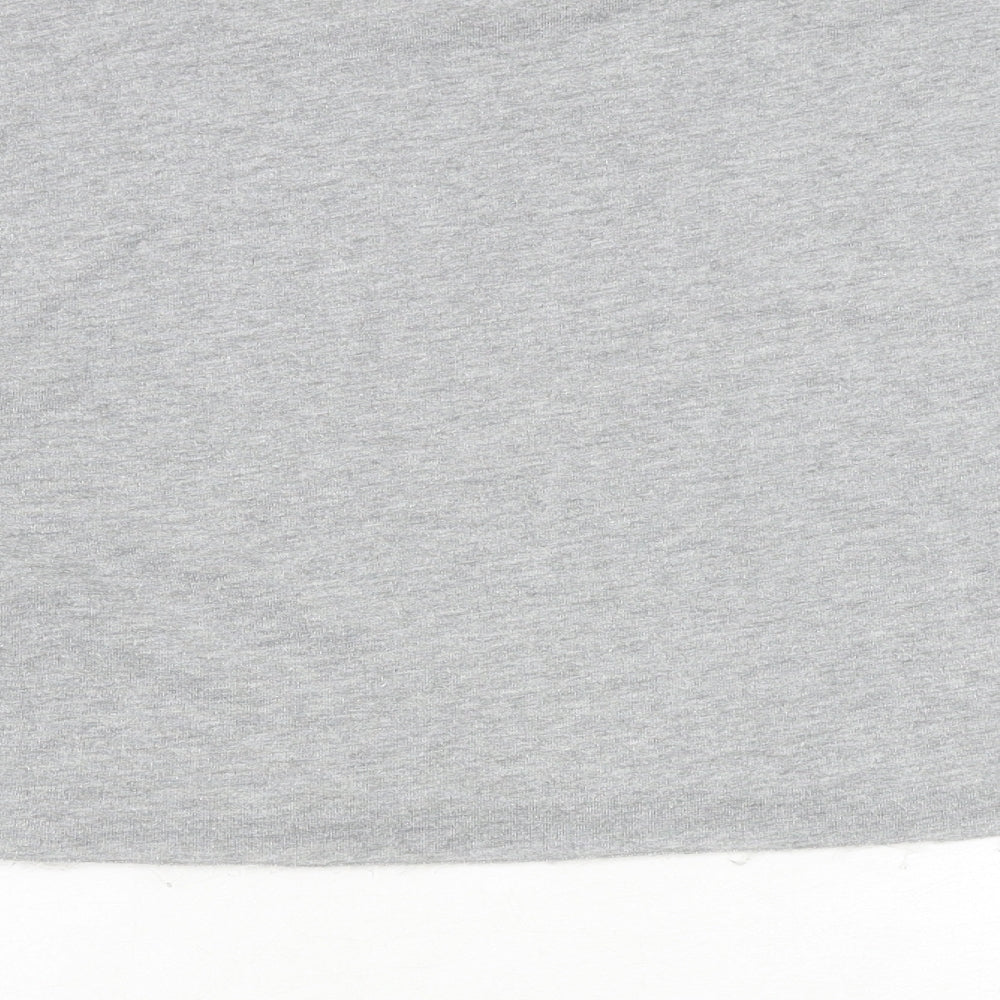 Miss Selfridge Womens Grey Polyester Pullover Sweatshirt Size 10 Pullover - Meant to Bee