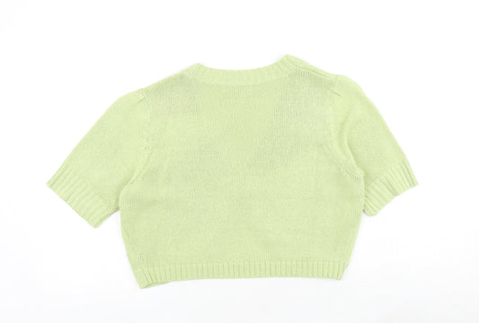 Womens UK Size 18 Marks and Spencer Green Shrug Jumper
