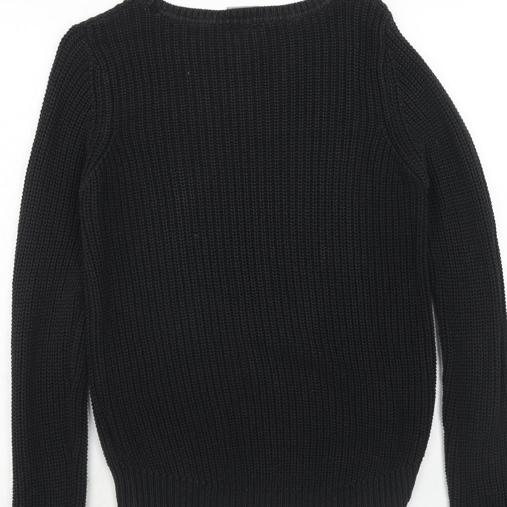 Womens UK Size S Vera Moda Black Pullover Jumper