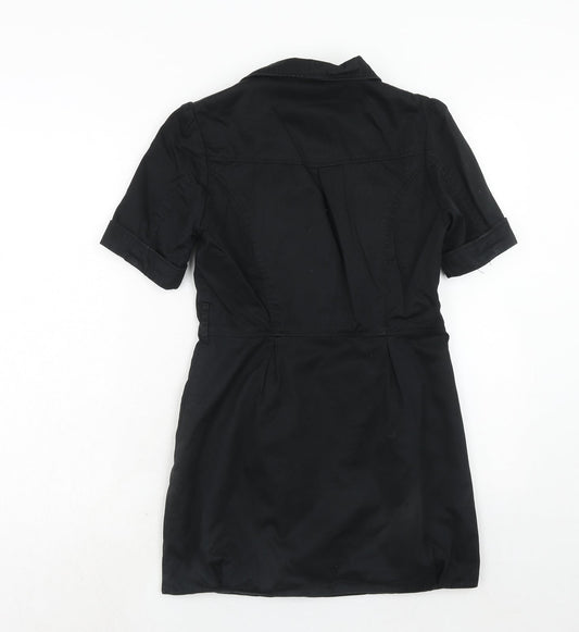 Womens UK Size 6 H&M Black Jacket