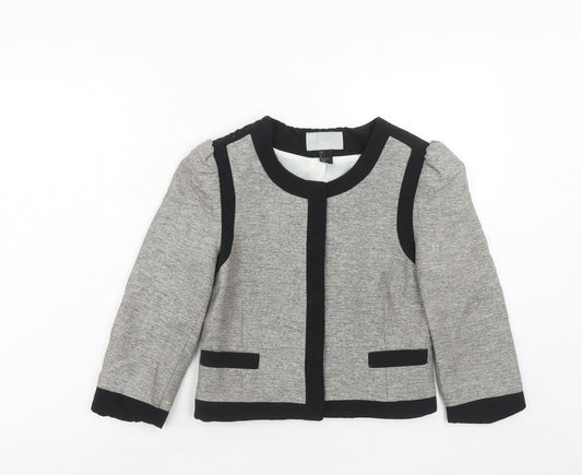 Womens UK Size 6 H&M Grey Jacket
