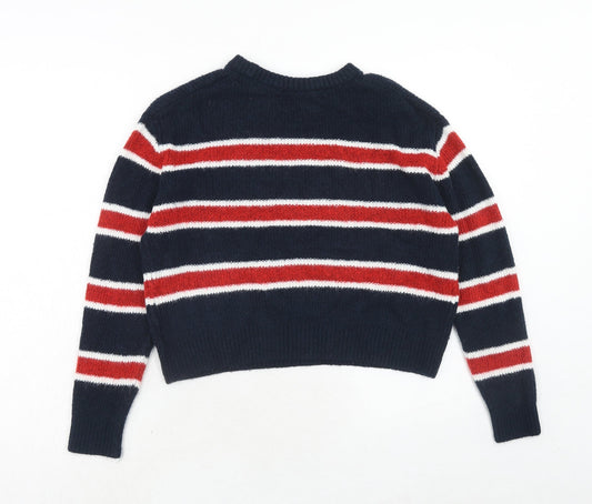 Womens UK Size S H&M Blue Pullover Jumper