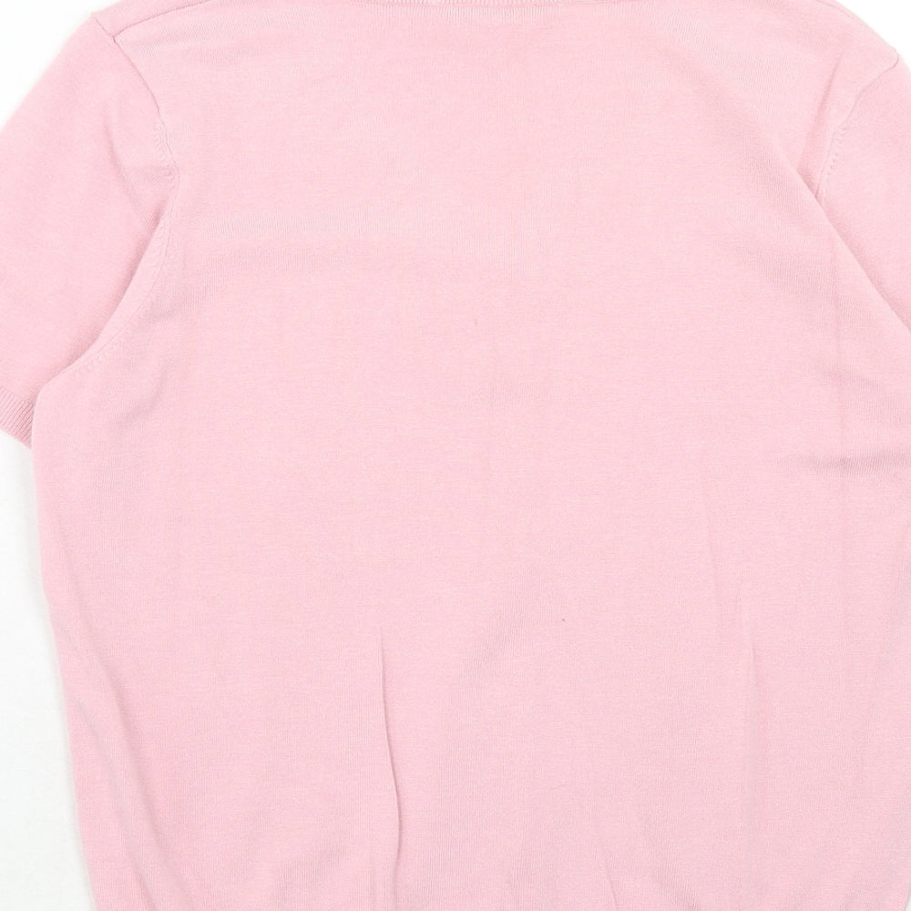 Womens UK Size 14 BHS Pink Pullover Jumper