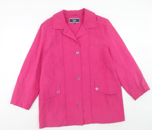 Womens UK Size 14 EWM Pink Jacket