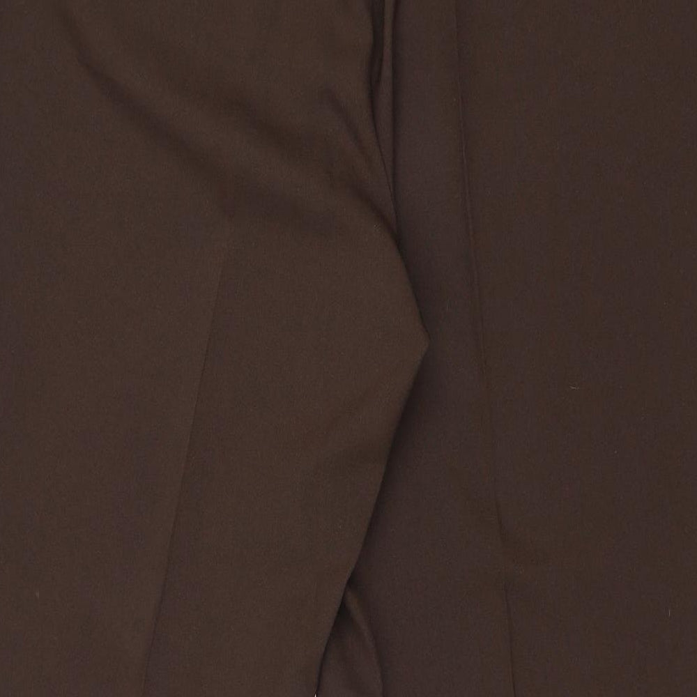 Womens UK Size 22 Bonmarché Regular Fit Brown Trousers