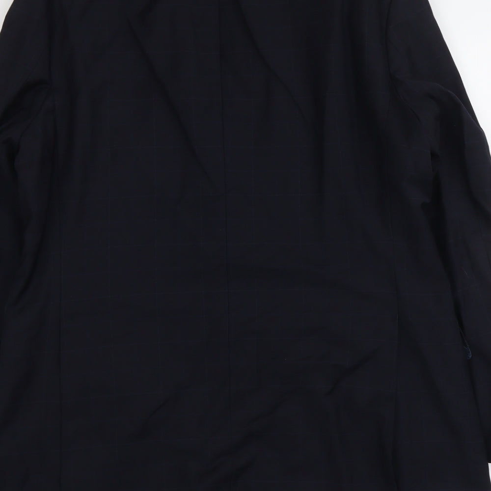 Mens UK Size M Marks and Spencer Regular Blue Suit Jacket
