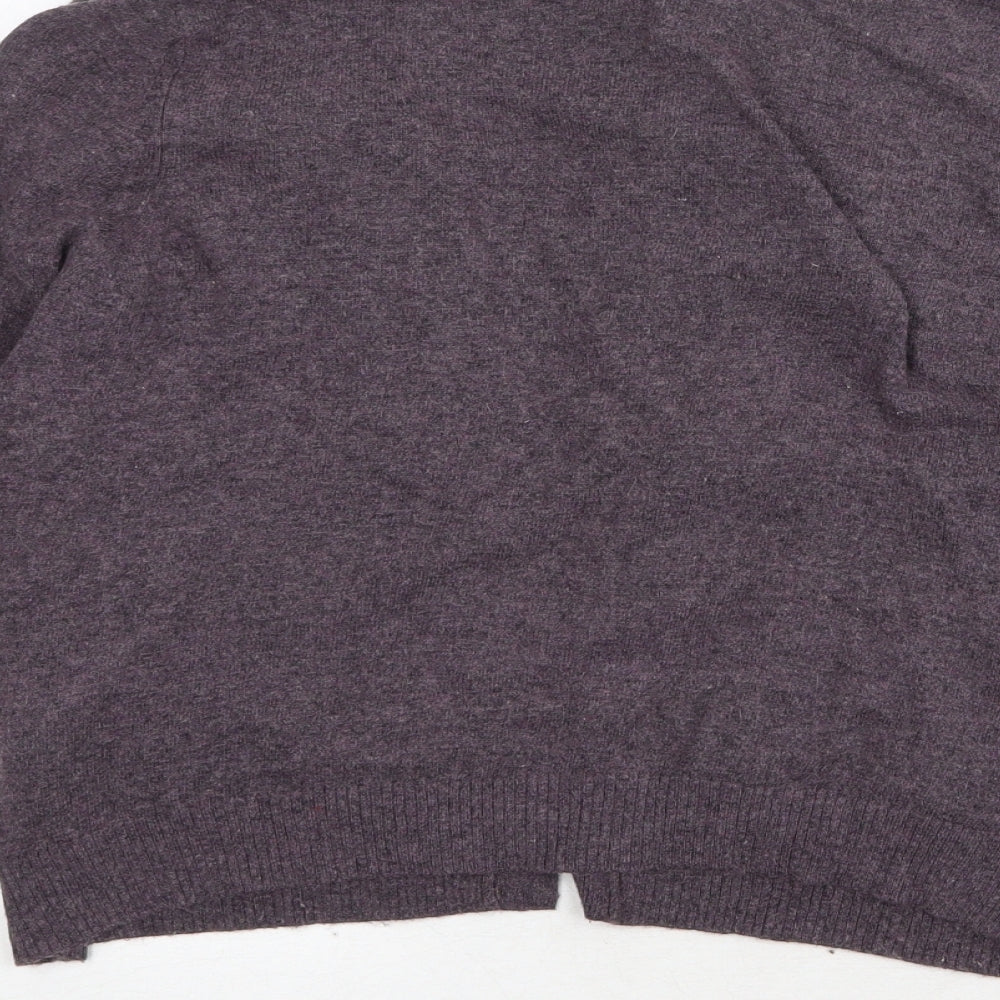 Womens UK Size 14 Marks and Spencer Purple Cardigan Jumper