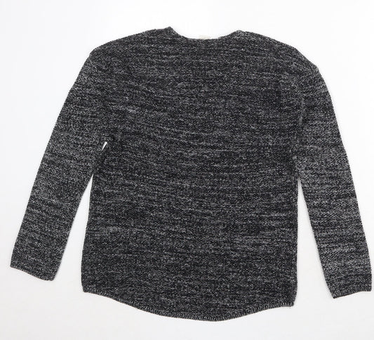 Womens UK Size XS H&M Black Pullover Jumper