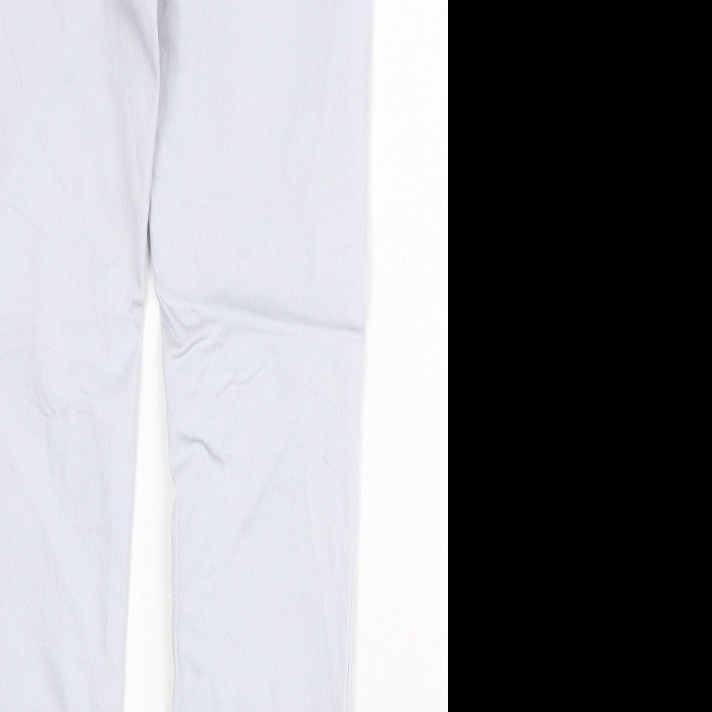 Womens UK Size 12 H&M Regular Fit Straight Grey Jeans