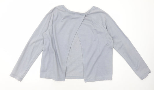 Gap Womens Grey Cotton Pullover Sweatshirt Size M Pullover - Open Back