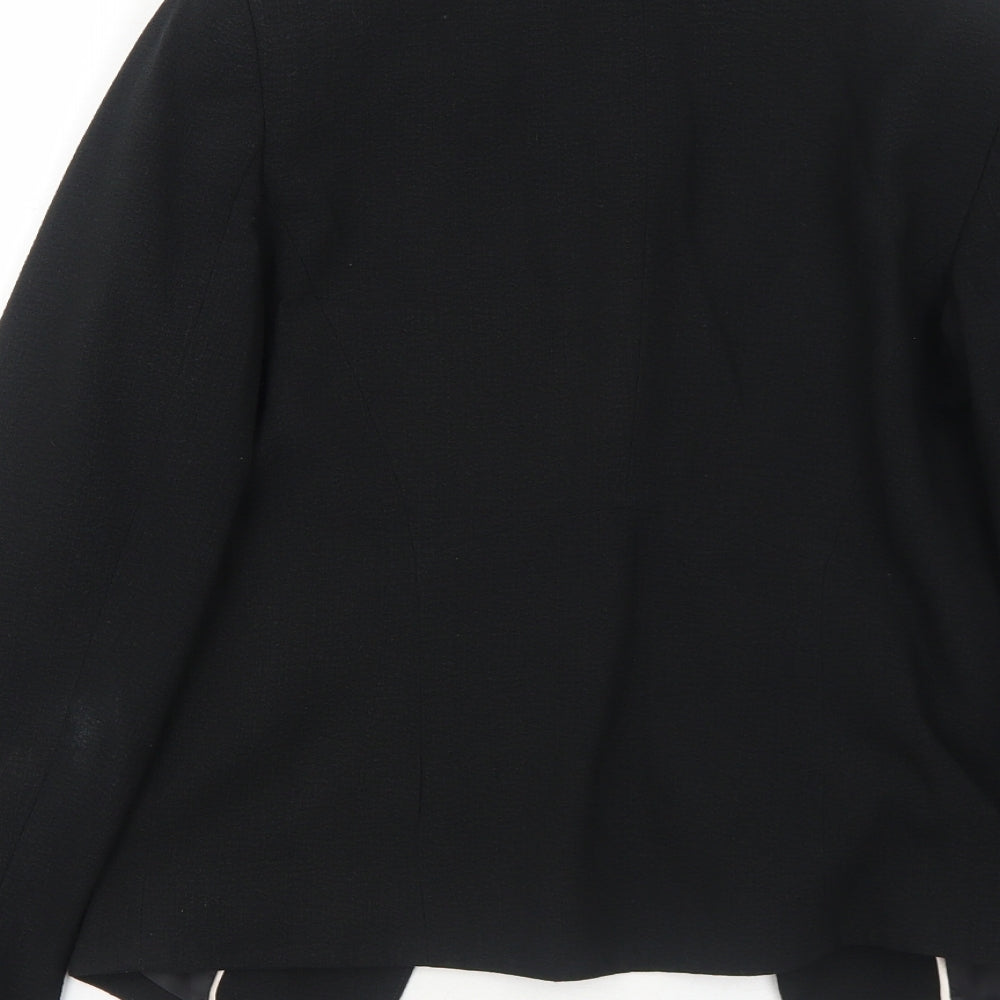 Womens UK Size 8 Dunnes Stores Black Jacket