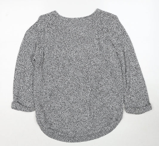 Womens UK Size S Wallis Grey Pullover Jumper