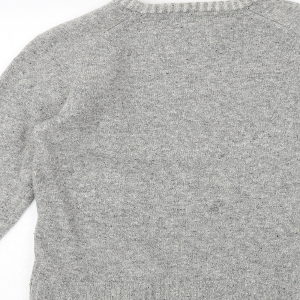 Womens UK Size S H&M Grey Pullover Jumper