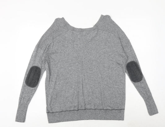 Womens UK Size 8 River Island Grey Pullover Jumper