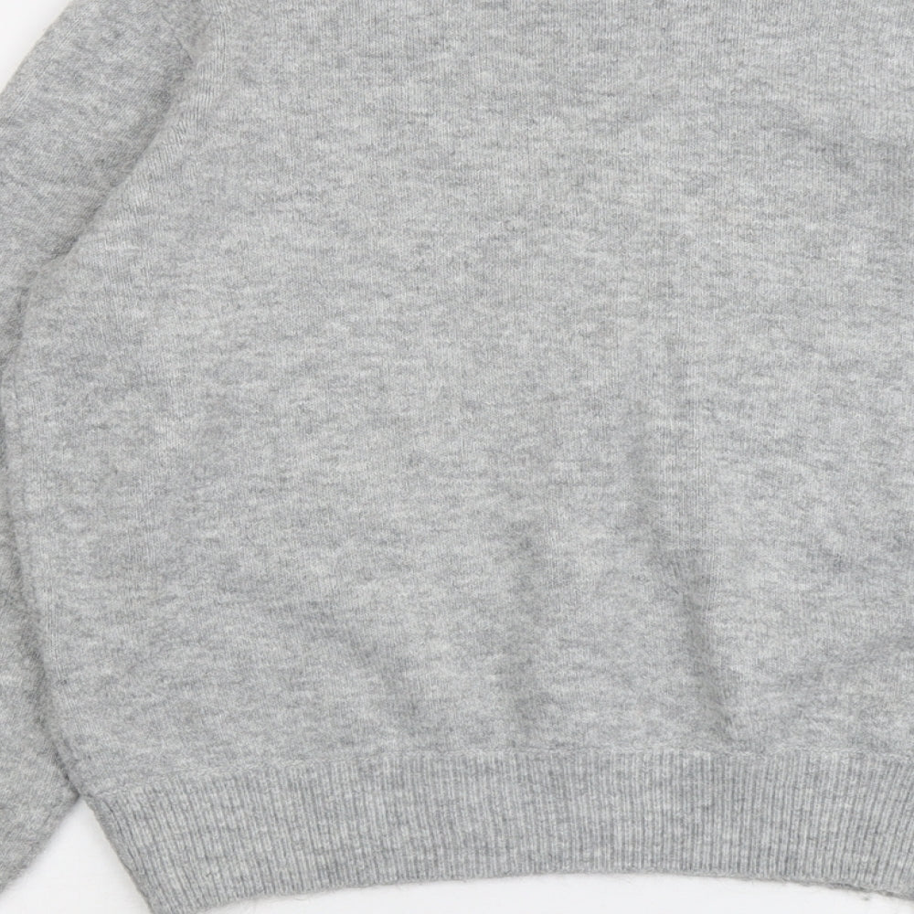 Womens UK Size 6 Miss Selfridge Grey Pullover Jumper