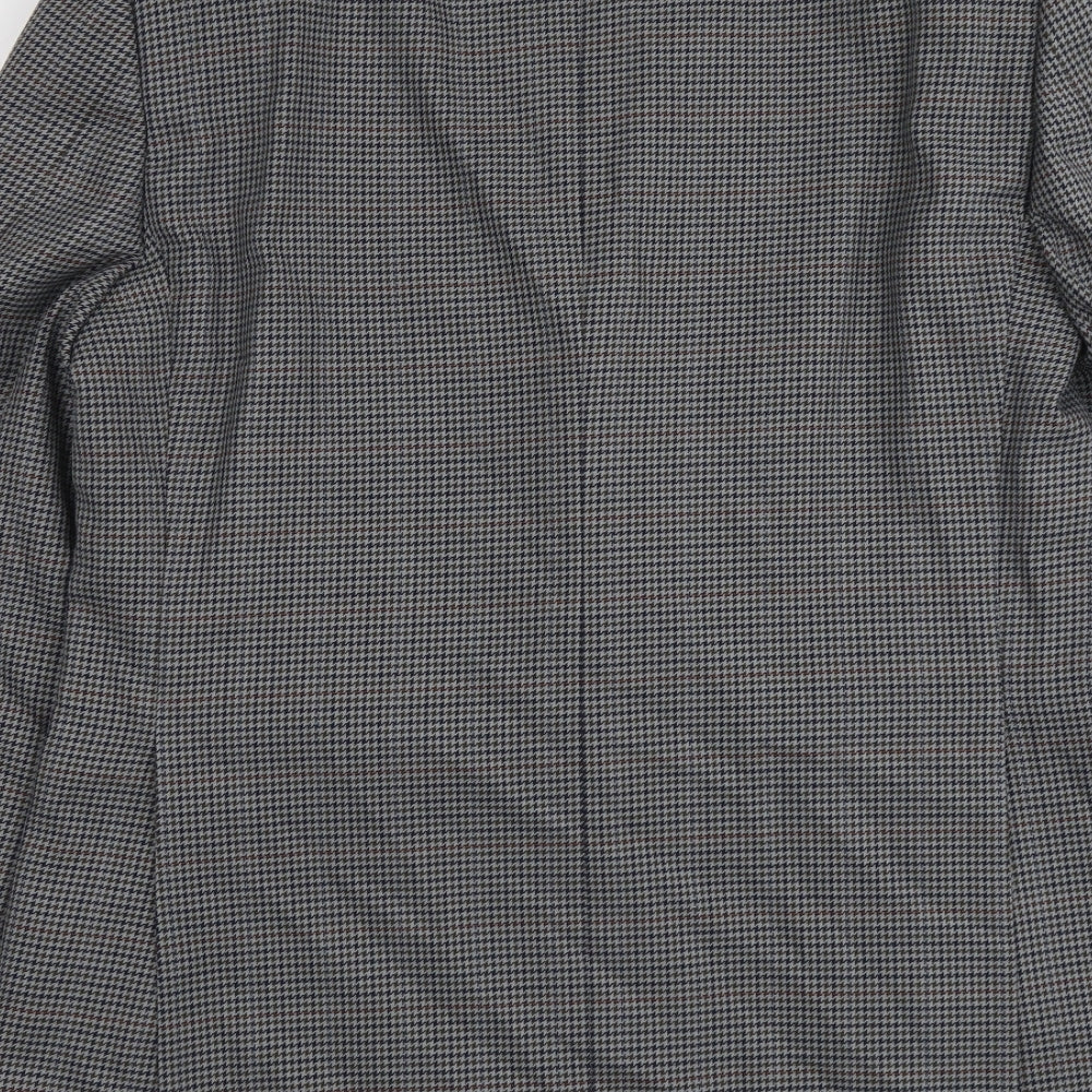 Mens UK Size L Wellington Regular Grey Suit Jacket