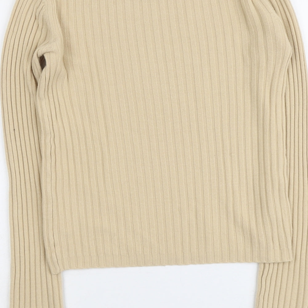 Womens UK Size 10 Editions Beige Pullover Jumper