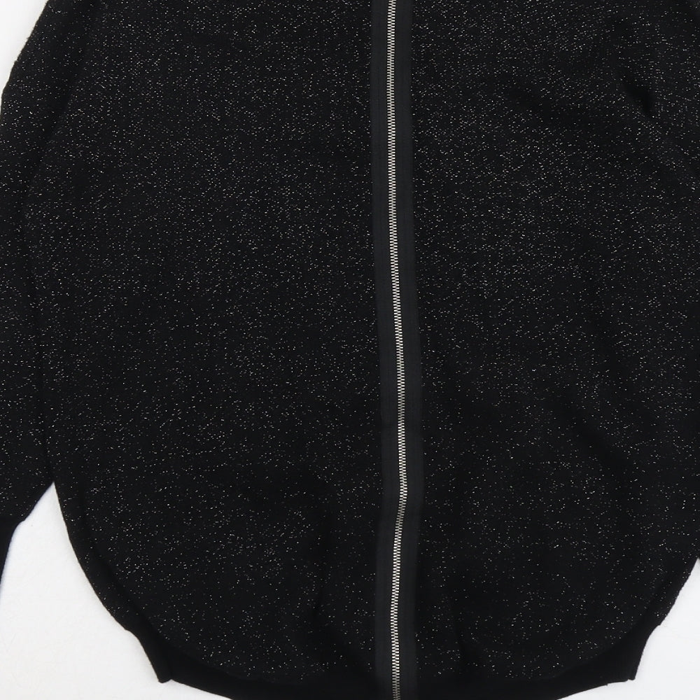 Womens UK Size S Oasis Black Pullover Jumper