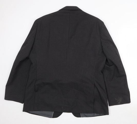 Mens UK Size 42 Marks and Spencer Regular Black Suit Jacket