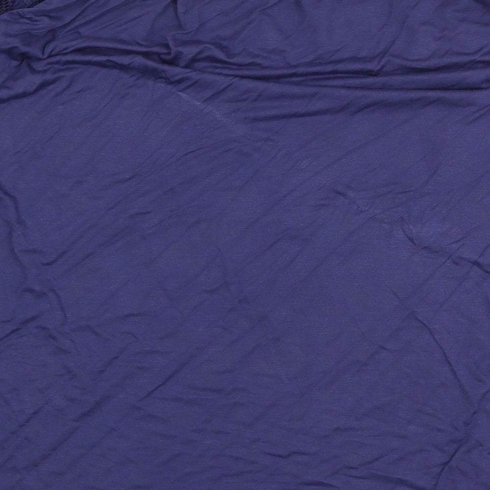 Womens UK Size M Celmia Blue Basic Blouse