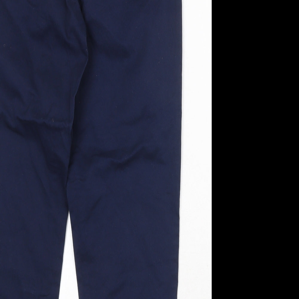 Up2Fashion Womens Blue Cotton Tapered Jeans Size 32 in Regular Zip