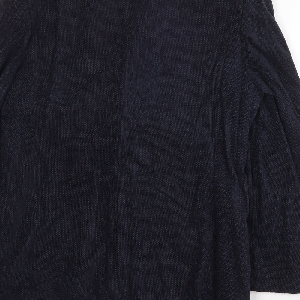 Mens UK Size 40 Marks and Spencer Regular Blue Suit Jacket
