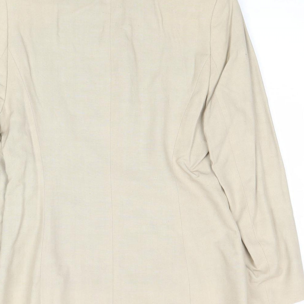 Womens UK Size 8 BHS Beige Jacket