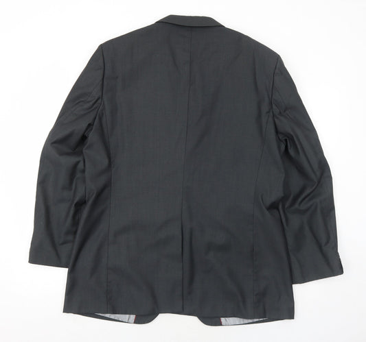 Mens UK Size 42 Goodsouls Regular Grey Suit Jacket